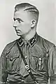 Horst Wessel en uniforme de Sturmführer.