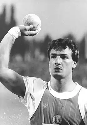 Image illustrative de l’article Record d'Europe du lancer du poids