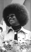 Angela Davis en 1973.