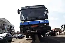 Accident routier à 4 étages, Bonabéri