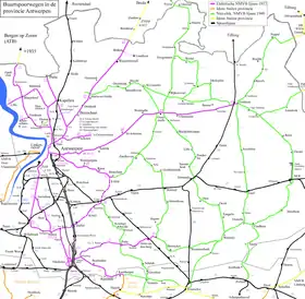 Voir la carte de la ligne.