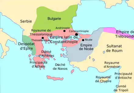 Despotat d'Épire et royaume de Thessalonique