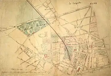 Proposition d'Antoine Rémy Polonceau de 1835.