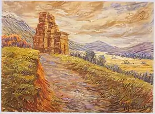 Le Candi Bima vu par Max Fleischer (painter) (en)