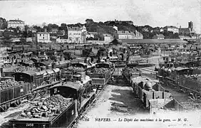 Parc vers 1900.