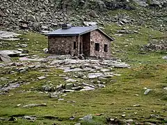 Vue du refuge de Cabana Sorda.