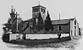 L'église au début du XXe&nbsp;siècle.