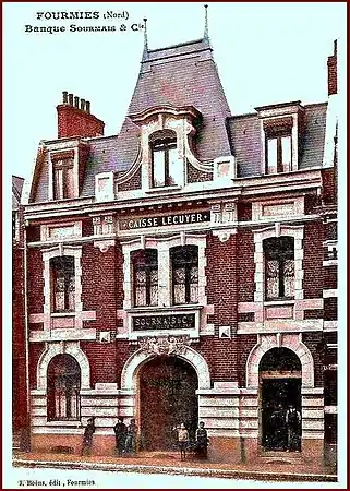 Caisse Lécuyer, Rue Saint-Louis, Fourmies