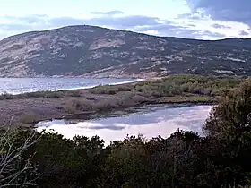 L'étang de Crovani.