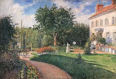 Le Jardin des Mathurins à Pontoise, 1876Musée d'art Nelson-Atkins, Kansas City