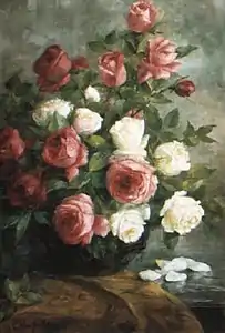 Nature morte de roses (c. 1949).