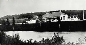 Camp de pêche de George Stephen à Causapscal