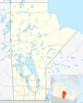(Voir situation sur carte : Manitoba)