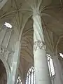 Colonne torsadée de la basilique de Saint-Nicolas-de-Port.