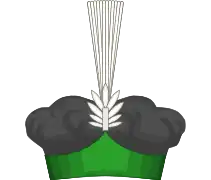 Toque des chevaliers du royaume d'Italie.