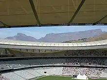 Depuis 2012 : Cape Town Stadium du Cap.