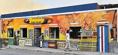 Boutiques de souvenir à Santa Maria