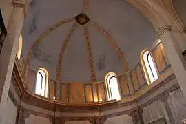 Vue de l’intérieur, en août 2008.