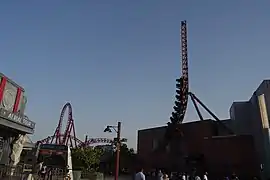 Capitol Bullet Train à Motiongate Dubai