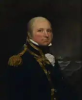 Portrait du capitaine John Cooke.