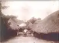Carl Arriens dans la région de la Bénoué, Nigeria, 1911 (photographie par Leo Frobenius).