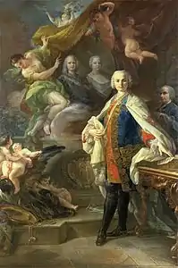 Portrait de Farinelli, vers 1753Musée de la musique, Bologne