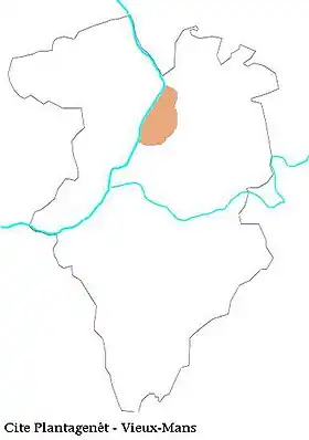 Localisation de Cité Plantagenêt