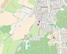 Les ruines d'« Argenton-le-Marin ».