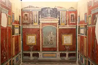 Chambre à coucher (2e&nbsp;style pompéien)