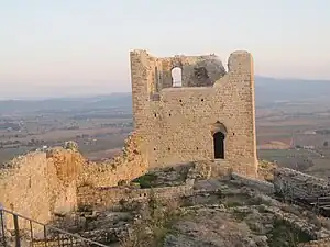 Les ruines du château de Montemassi
