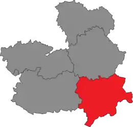 Carte de la circonscription.