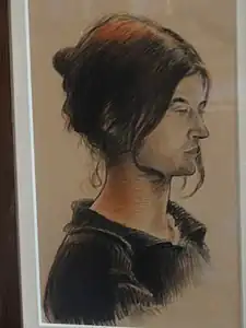 Miquel Utrillo i Morlius, Portrait de Suzanne Valadon (1891), musée Cau Ferrat, Sitges.