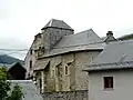L'église de Caubous.