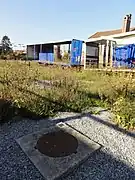 Le puits no&nbsp;7 bis dans son environnement.