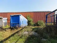 Le puits no&nbsp;7 bis dans son environnement.