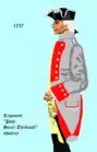 régiment de Poly cavalerie de 1757 à 1761