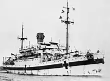 vue du bateau AHS Centaur