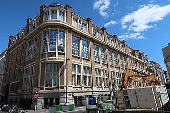 Central téléphonique Auteuil (Paris 16e).