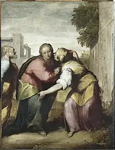 Giovanni Battista Crespi, La Visitation (fin XVIe&nbsp;siècle).