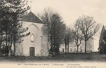 La chapelle en 1910.