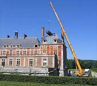 Purge du pavillon nord, juin 2010