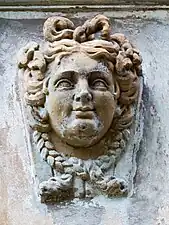Détail d'un mascaron.