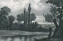 Château de la Madeleine à Pressagny-l'Orgueilleux au XIXe&nbsp;siècle.