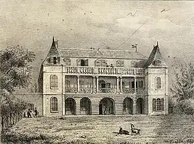 La maison des maîtres de l'habitation du Gol, 1847.