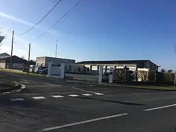 Le centre d'entretien et d'exploitation des routes du conseil départemental de l'Indre en 2020.