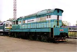 Locomotive à Tallinn (2005).