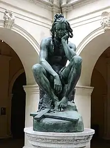 Chactas méditant sur le corps d'Atala (1835), musée des Beaux-Arts de Lyon.