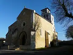 L'église Saint-Saturnin.