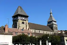 L'abbatiale Sainte-Valérie.