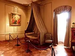 La chambre de Joachim Carvallo (début XXe&nbsp;siècle).